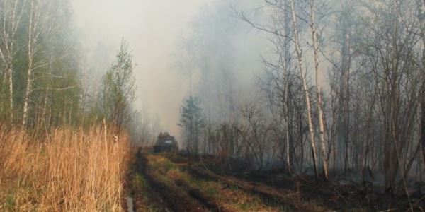 Якутск заволокло плотным дымом от природных пожаров