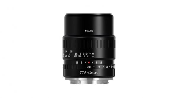 Представлен объектив TTArtisan 40mm F/2.8 Macro для Canon RF