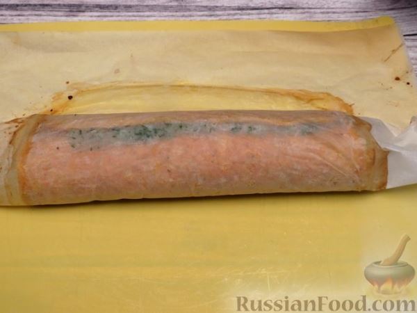 Морковно-сырный рулет с куриным фаршем